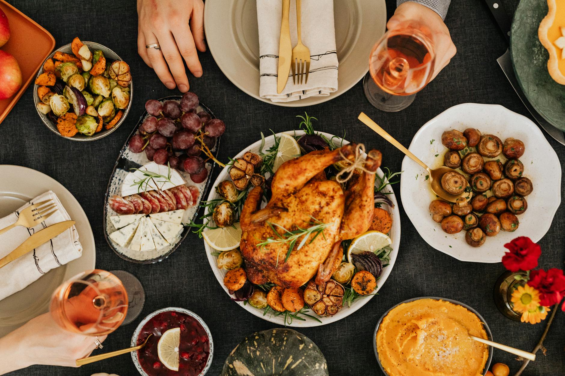 foods on the table