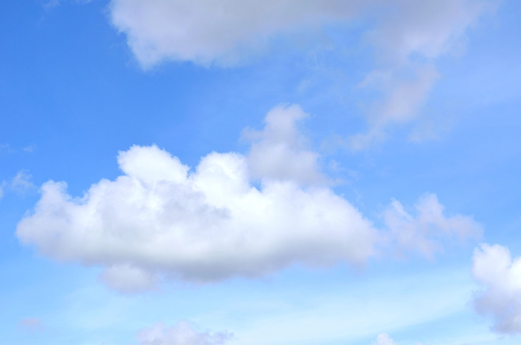 Blue Sky and White Clouds